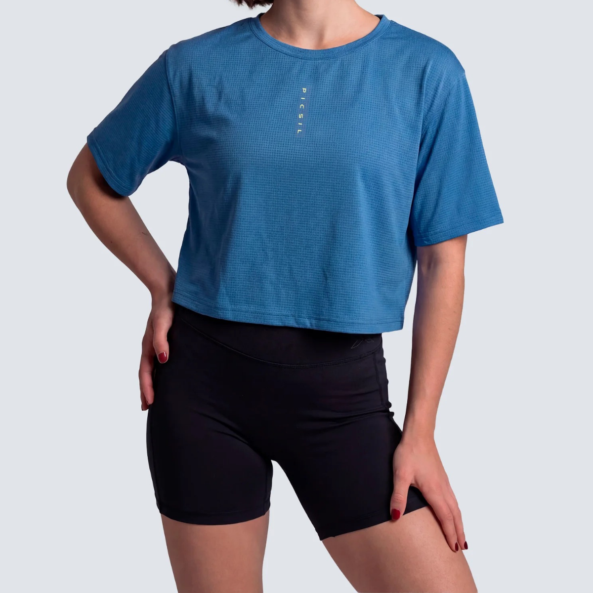 Camisola Crop Performance SS26
