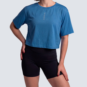 Camisola Crop Performance SS26