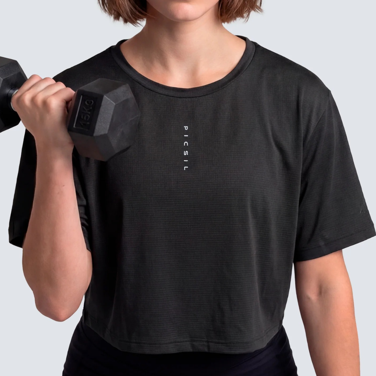 Camisola Crop Performance SS26