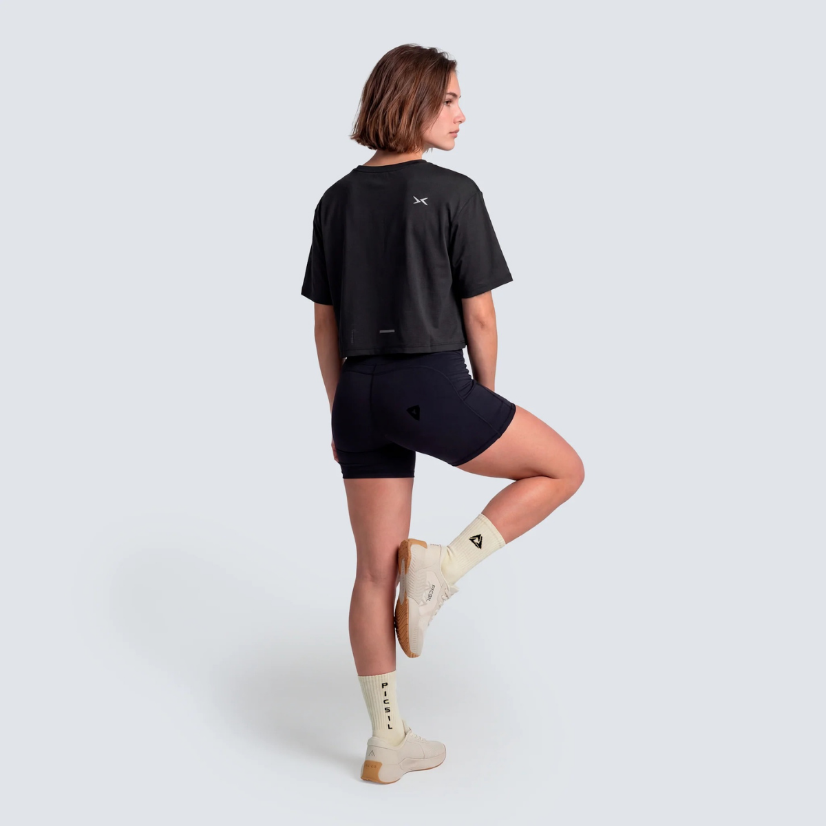 Camisola Crop Performance SS26