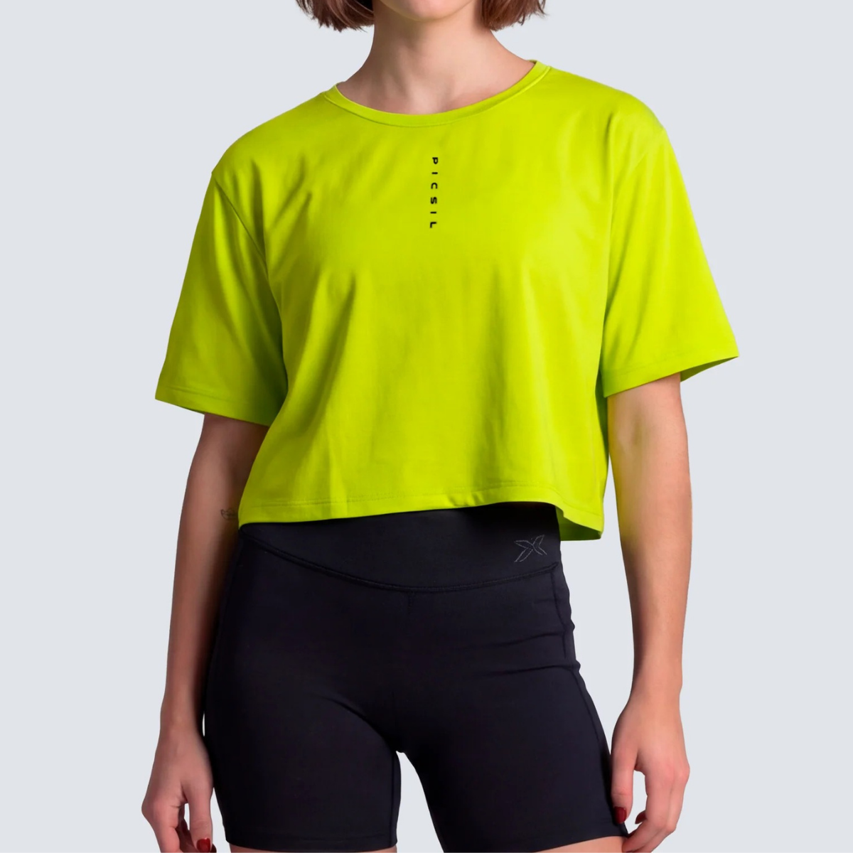 Camisola Crop Performance SS26