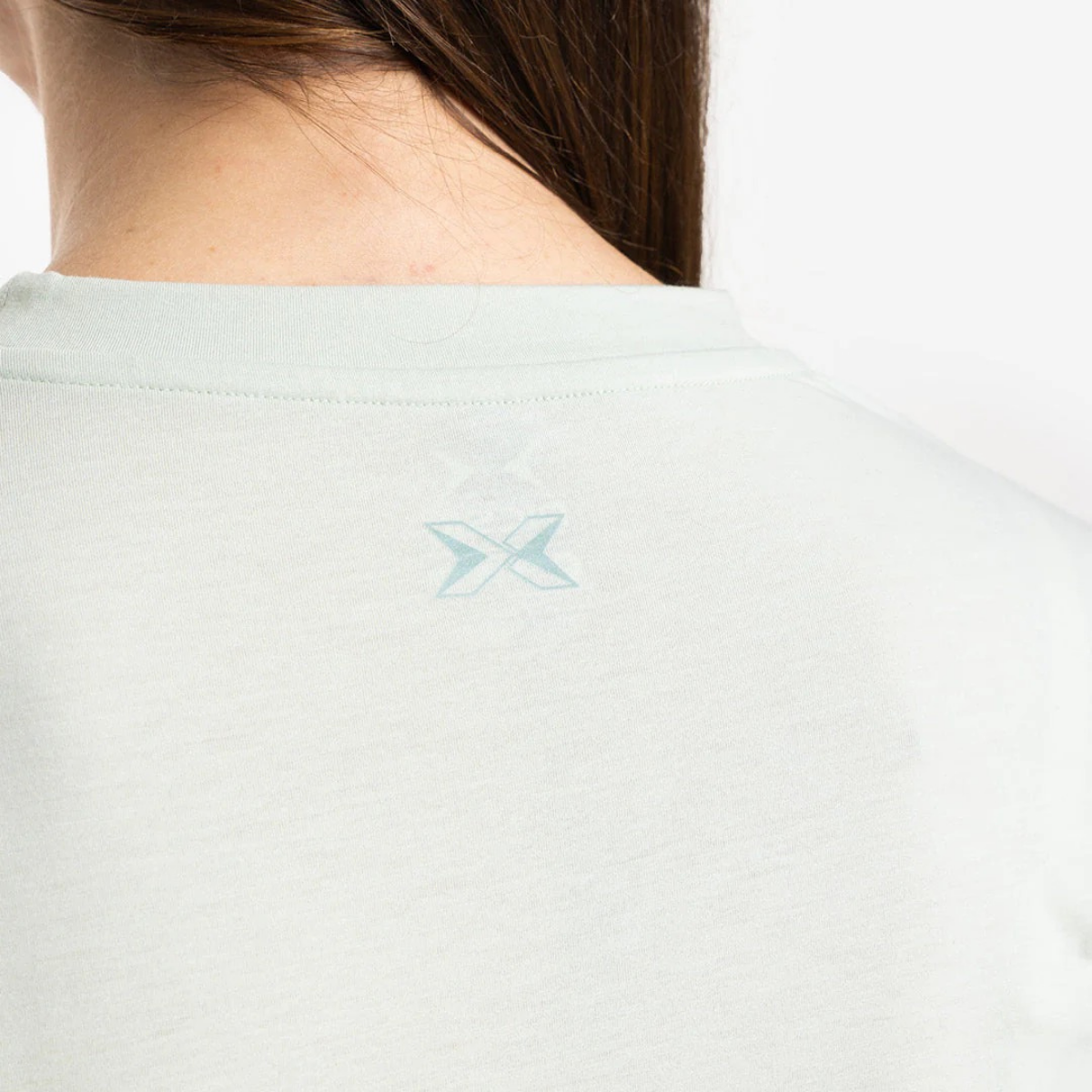 Camisola Premium Crop Manga Curta Mulher