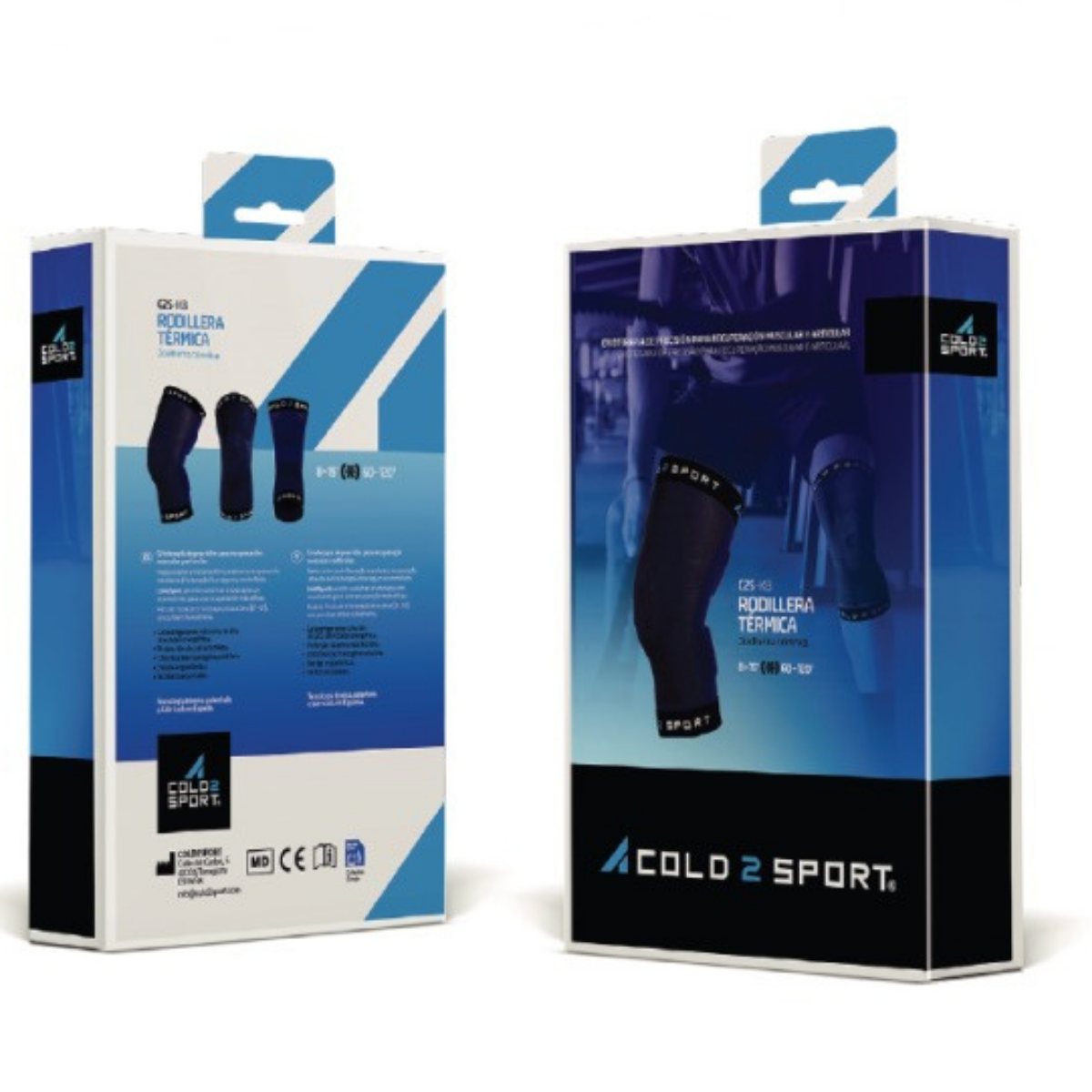 Joelheira Térmica - Cold2Sport