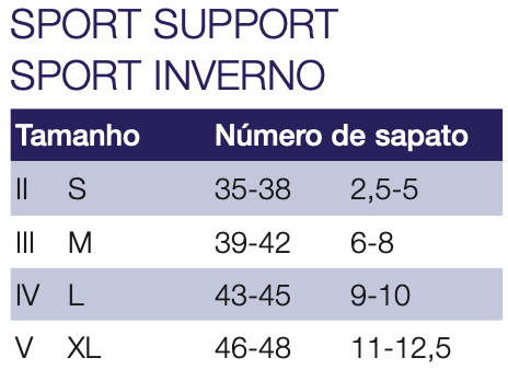Guia de Tamanhos