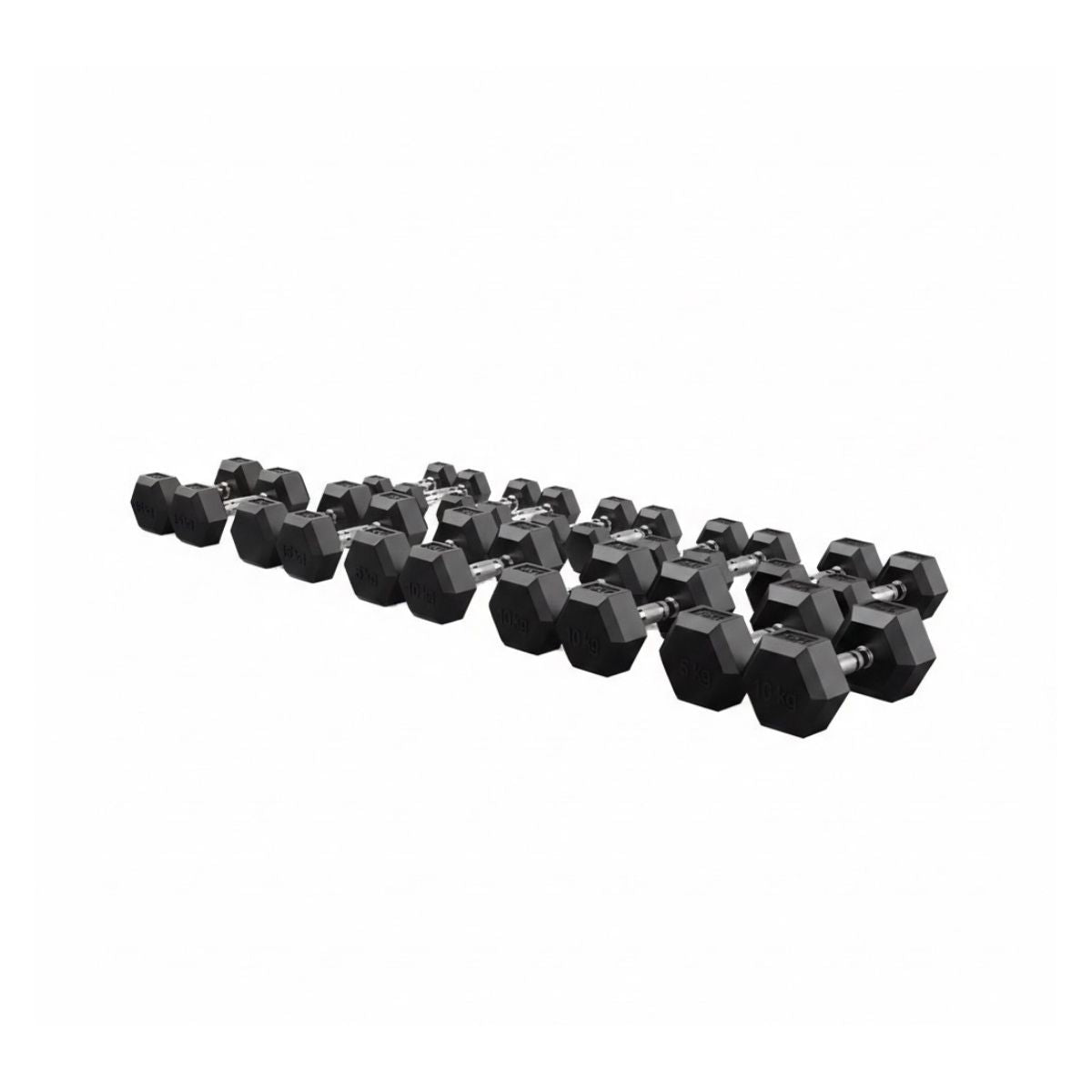 Halteres Hexagonais - 5kg a 45kg