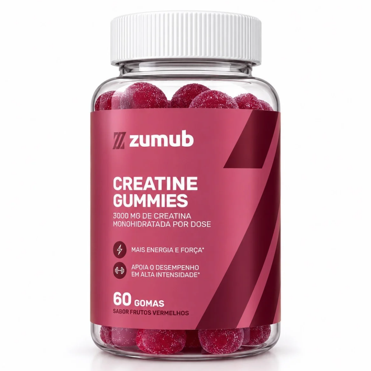 Zumub Creatina 60 Gomas