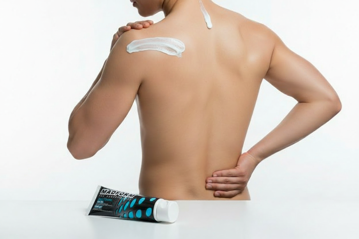 Mad Freeze com gel branco a ser aplicado