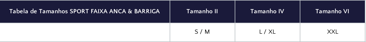 Guia de Tamanhos