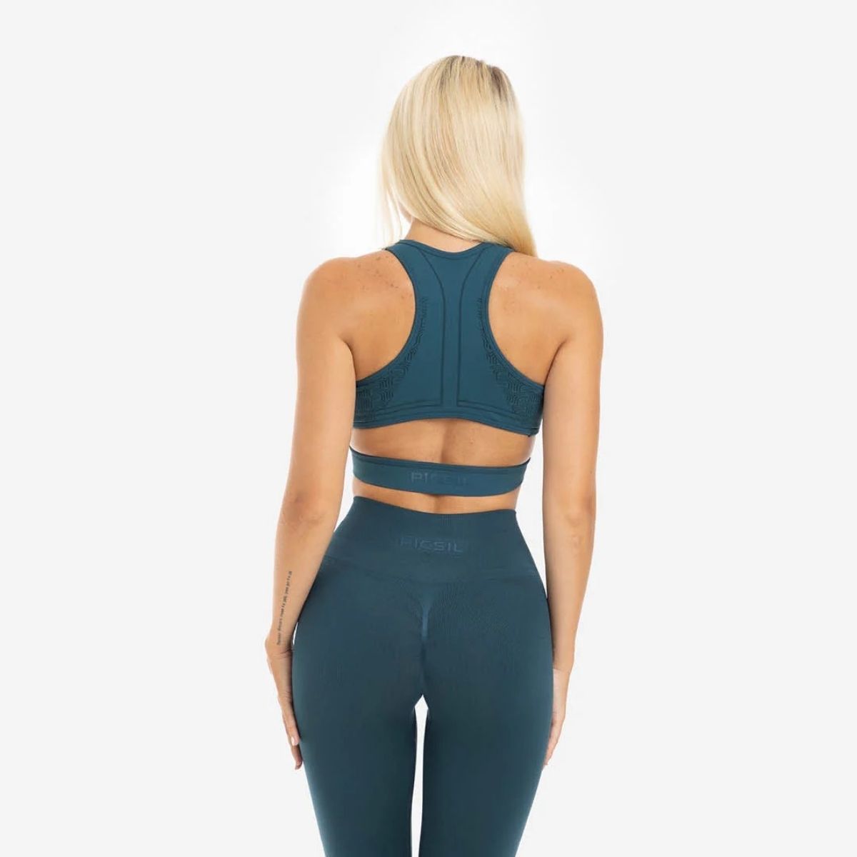 Top Desportivo Seamless com Decote em V